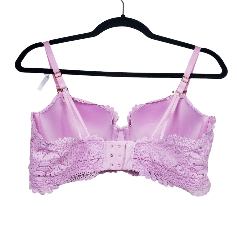 Aerie Lilac Lace Balconette Bra Size 38B NWOT - Picture 5 of 8